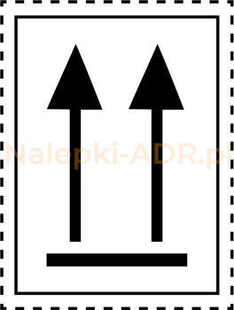 Orientation arrows (250 labels - FILM) 8,4x11,5cm